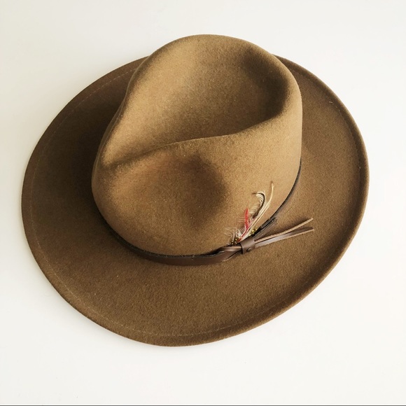 Brown Felt Explorer Hat Brown Felt Explorer Hat